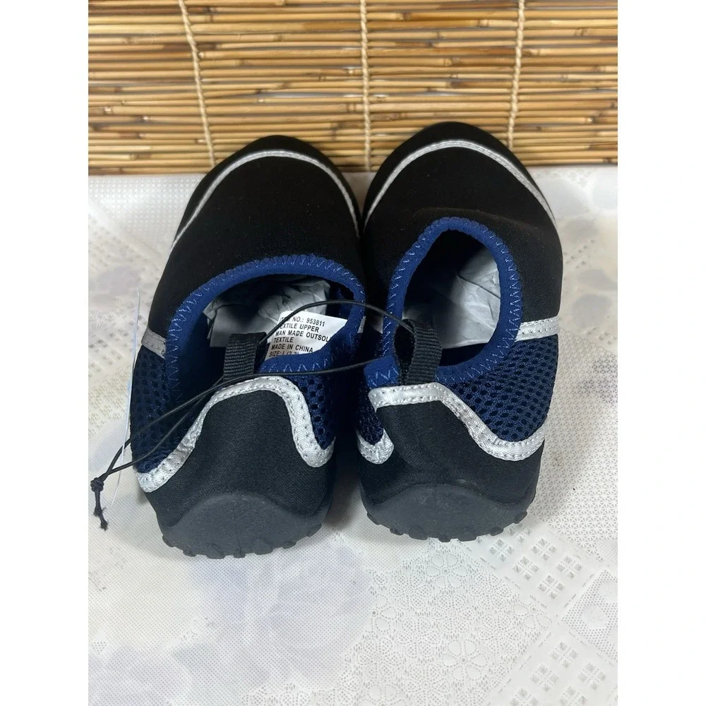 sun &sky kids aqua shoes size 2-3 Blue Black‎